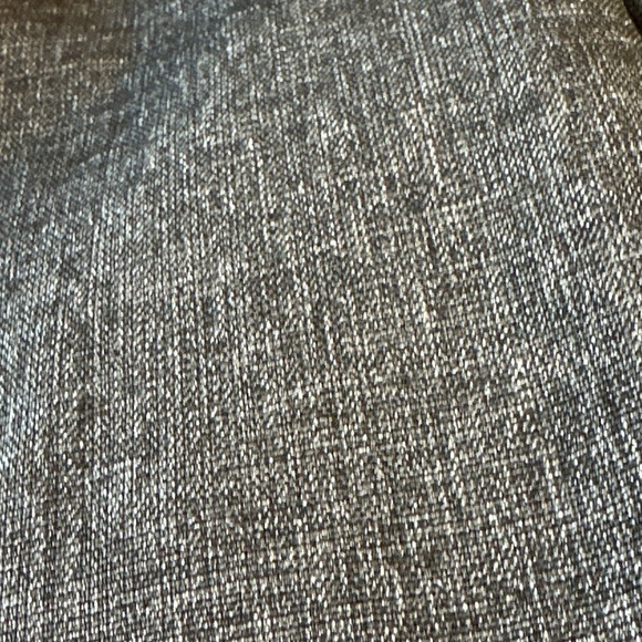 Fitted grey stretch fit-and-flare double breasted Sleeveless Dress - Picture 9 of 10